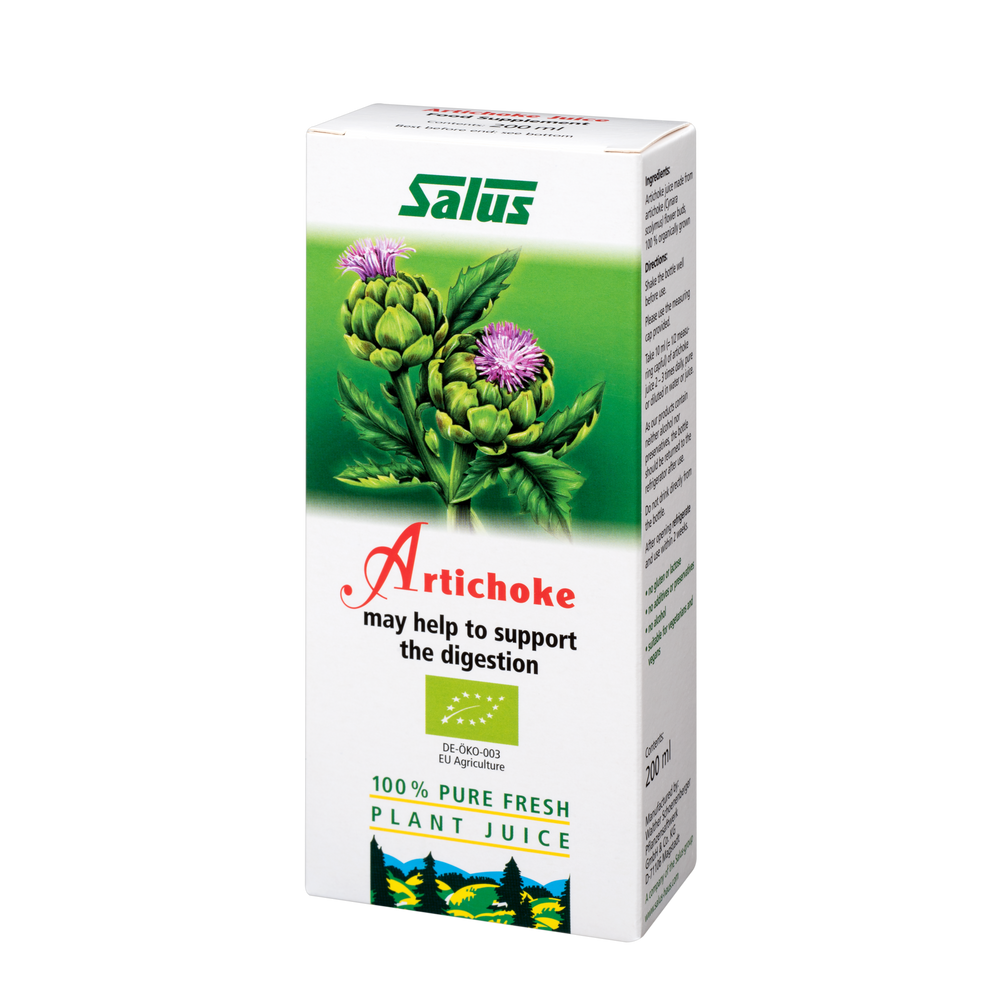 Salus - 100% Pure Fresh Organic Artichoke Juice - French Mall