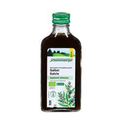 Pure fresh plant juice Sage