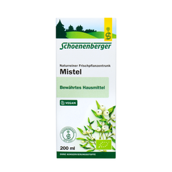 Pure fresh plant juice Mistletoe