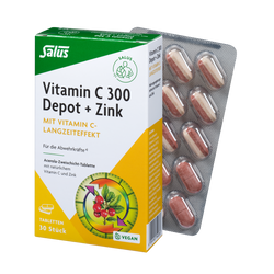 Vitamin C 300 depot with zinc tablets
