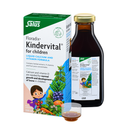 Floradix  Kindervital® for children,  Liquid calcium and vitamin formula