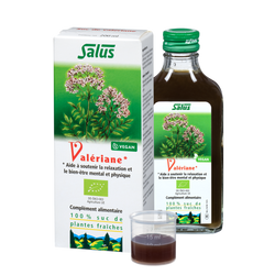 Pure fresh plant juice Valerian