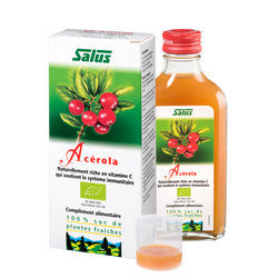 Pure fresh plant juice Acerola