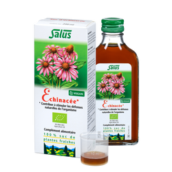 Pure fresh plant juice Echinacea