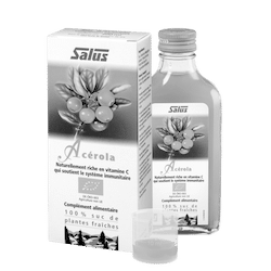 Pure fresh plant juice Acerola