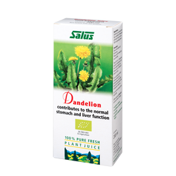 Pure fresh plant juice Dandelion