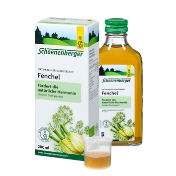 Pure fresh plant juice Fennel