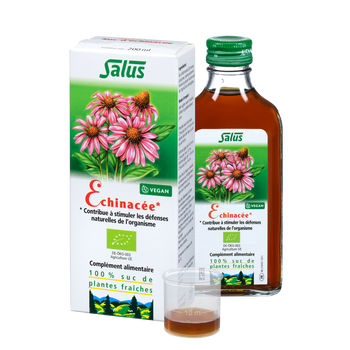 Pure fresh plant juice Echinacea