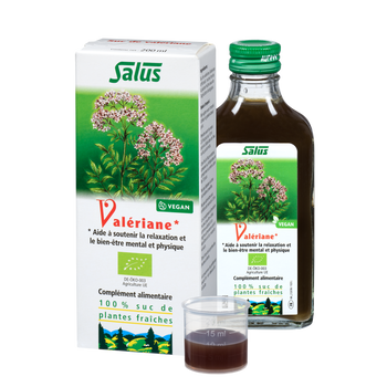 Pure fresh plant juice Valerian