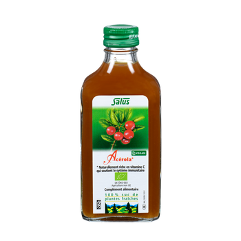 Pure fresh plant juice Acerola