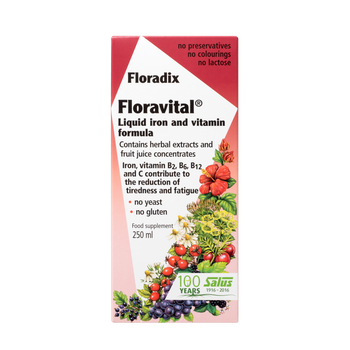 Floradix  Floravital®, Liquid iron and vitamin formula