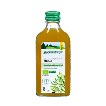 Pure fresh plant juice Mistletoe