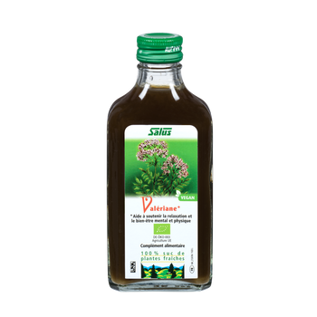 Pure fresh plant juice Valerian