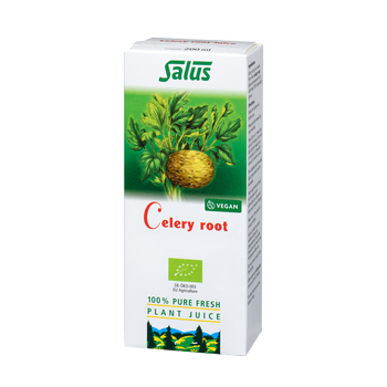 Pure fresh plant juice Celery Root
