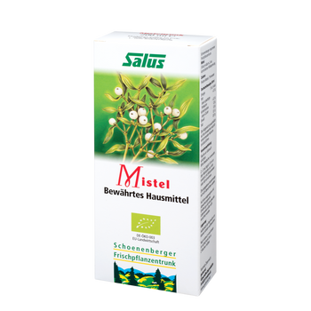Pure fresh plant juice Mistletoe