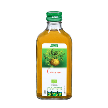 Pure fresh plant juice Celery Root