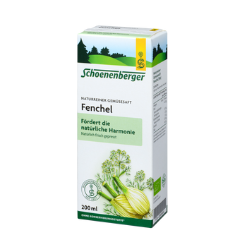 Pure fresh plant juice Fennel