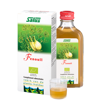 Pure fresh plant juice Fennel