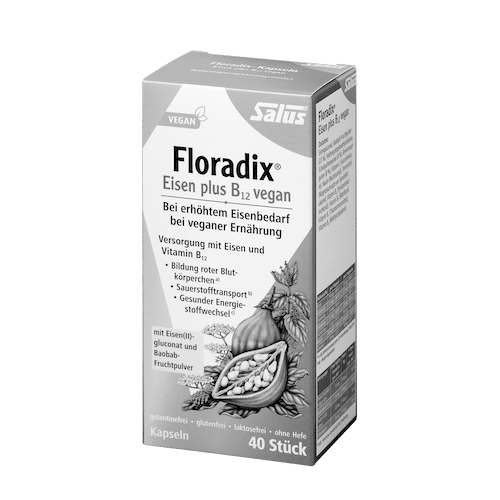 Floradix®, Iron plus B12 vegan capsules