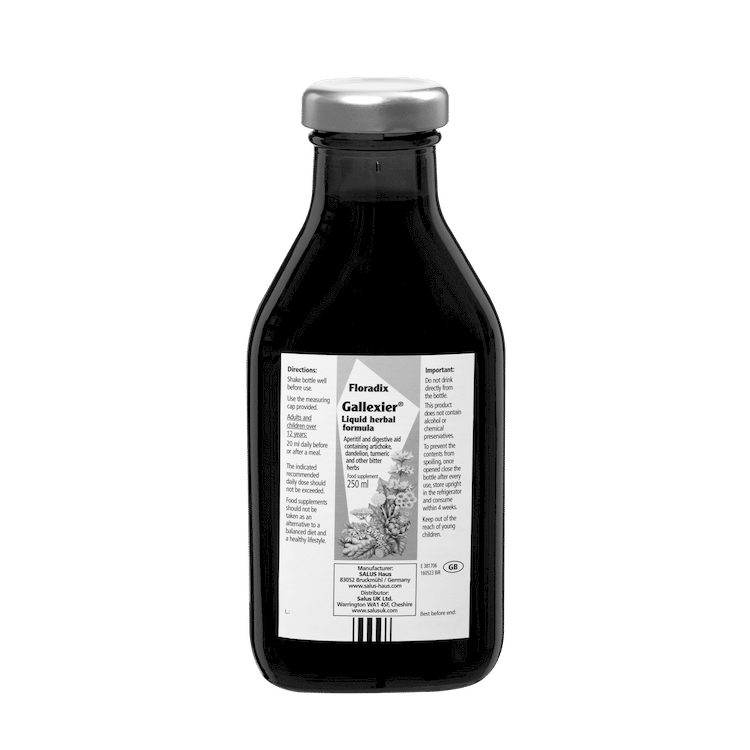 Floradix  Gallexier®, Liquid herbal formula